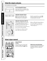 Preview for 8 page of GE PTC22MFMALBB and Owner'S Manual And Installation