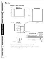 Preview for 14 page of GE PTC22MFMALBB and Owner'S Manual And Installation