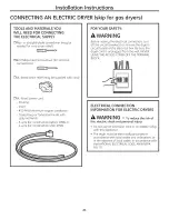 Preview for 21 page of GE PTDS855GM0MS and Owner'S Manual And Installation Instructions