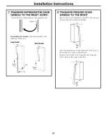 Предварительный просмотр 21 страницы GE PTS22SCPARBS and Owner'S Manual And Installation Instructions