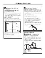 Preview for 15 page of GE PV976NSS Owner'S Manual & Installation Instructions