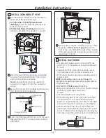 Preview for 11 page of GE PVB98STSS Installation Instructions Manual