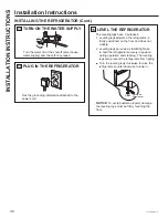 Preview for 30 page of GE PVD Series Owner'S Manual & Installation Instructions