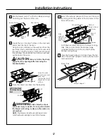 Preview for 17 page of GE PVM2170SRSS Installation Instructions Manual