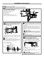 Preview for 19 page of GE PVM2170SRSS Installation Instructions Manual