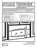 Preview for 25 page of GE PVM2170SRSS Installation Instructions Manual