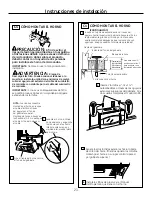 Preview for 45 page of GE PVM2170SRSS Installation Instructions Manual