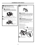 Предварительный просмотр 21 страницы GE PVM9179 Series Installation Instructions Manual