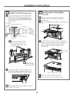 Предварительный просмотр 22 страницы GE PVM9179 Series Installation Instructions Manual