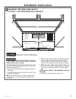 Preview for 9 page of GE PVM9179BRTS Installation Instructions Manual