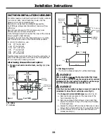 Предварительный просмотр 11 страницы GE PVUS830 Owner'S Manual And Installation Instructions