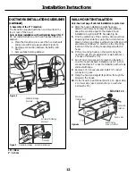 Предварительный просмотр 12 страницы GE PVUS830 Owner'S Manual And Installation Instructions