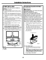 Предварительный просмотр 13 страницы GE PVUS830 Owner'S Manual And Installation Instructions