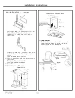 Предварительный просмотр 14 страницы GE PVWS930 and Owner'S Manual And Installation Instructions