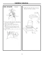 Предварительный просмотр 16 страницы GE PVWS930 and Owner'S Manual And Installation Instructions