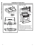 Предварительный просмотр 10 страницы GE PVX7360 Owner'S Manual & Installation Instructions