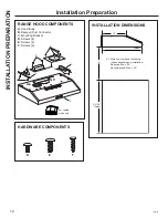 Предварительный просмотр 12 страницы GE PVX7360 Owner'S Manual & Installation Instructions