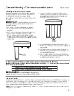 Preview for 21 page of GE PXRQ15RBL Owner'S Manual