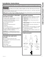 Preview for 7 page of GE PXRQ400T Owner'S Manual & Installation Instructions