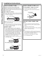 Preview for 12 page of GE PXRQ400T Owner'S Manual & Installation Instructions