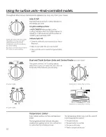 Preview for 10 page of GE Quick Set V Series Owner'S Manual