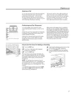 Preview for 17 page of GE Quick Set V Series Owner'S Manual