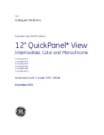 GE QuickPanel+ IC754VSI12CTD Operator Interface Products preview