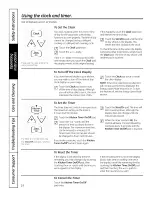 Предварительный просмотр 18 страницы GE Quickset III Owner'S Manual