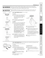 Предварительный просмотр 29 страницы GE Quickset III Owner'S Manual