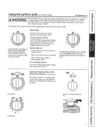 Предварительный просмотр 7 страницы GE Quickset IV Owner'S Manual