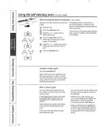 Предварительный просмотр 22 страницы GE Quickset IV Owner'S Manual