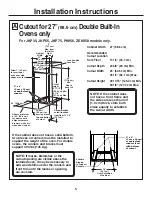 Preview for 5 page of GE r08654v-1 Installation Instructions Manual