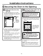 Preview for 16 page of GE r08654v-1 Installation Instructions Manual