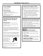 Preview for 4 page of GE r10279v Design Manual With Installation Instructions