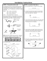 Предварительный просмотр 2 страницы GE RAB24 Installation Instructions Manual