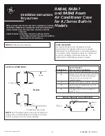GE RAB46 Installation Instructions Manual preview