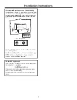 Preview for 5 page of GE RAB46B Installation Instructions Manual