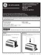 Предварительный просмотр 5 страницы GE RAK27 Installation Instructions Manual