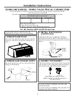 Предварительный просмотр 2 страницы GE RAK315D Installation Instructions Manual