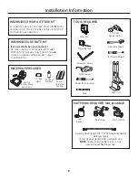 Preview for 8 page of GE Range Installation Instructions Manual