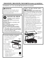 Preview for 19 page of GE Range Installation Instructions Manual