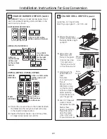 Preview for 22 page of GE Range Installation Instructions Manual