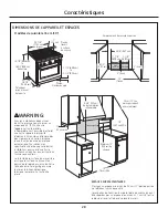 Preview for 28 page of GE Range Installation Instructions Manual