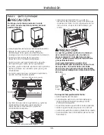 Preview for 55 page of GE Range Installation Instructions Manual