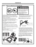 Preview for 57 page of GE Range Installation Instructions Manual