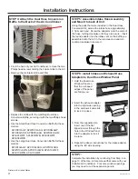 Preview for 4 page of GE RAP02W Installation Instructions Manual