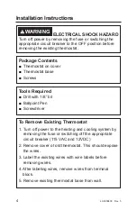 Предварительный просмотр 4 страницы GE RAREC1A Owner'S Manual & Installation Instructions