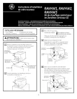 Preview for 3 page of GE RAVHW2 Installation Instructions Manual