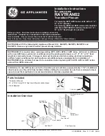 GE RAVTRANS2 Installation Instructions Manual preview