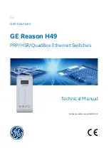 GE Reason H49 Technical Manual preview